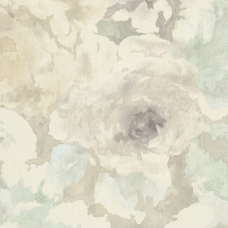 Papier peint intissé FLORENTINE CAMELIA coloris beige