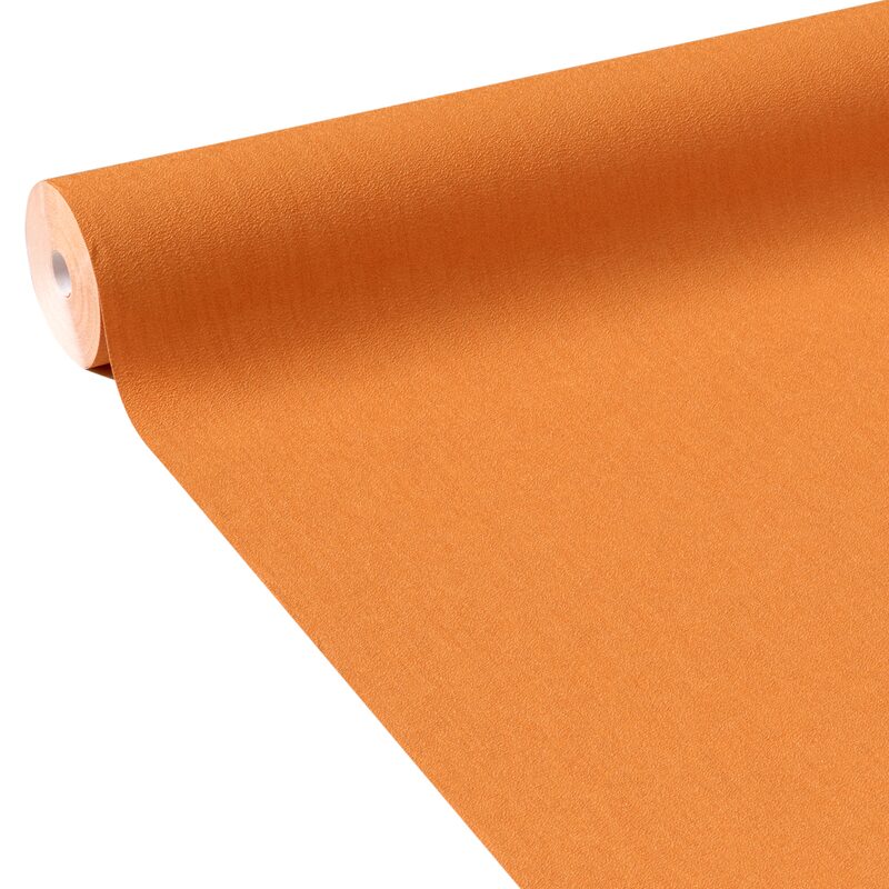 Papier peint intissé CALICO coloris orange
