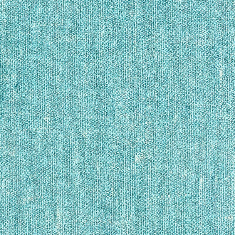 Papier peint intissé TITOUAN coloris bleu aqua