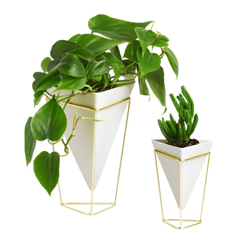 Cache-pot TRIGG POT coloris blanc