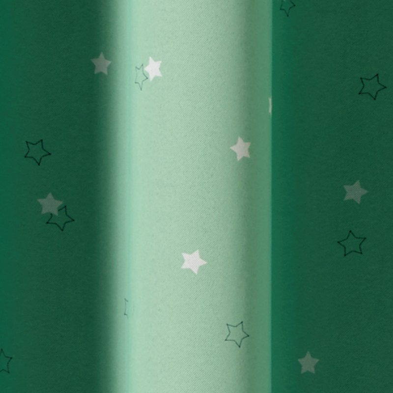 Rideau occultant SKYA coloris vert pastel 140 x 240 cm