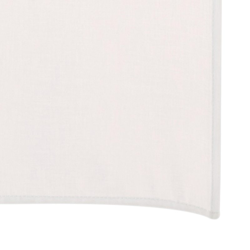 Vitrage PASTILLE coloris blanc 60 x 120 cm