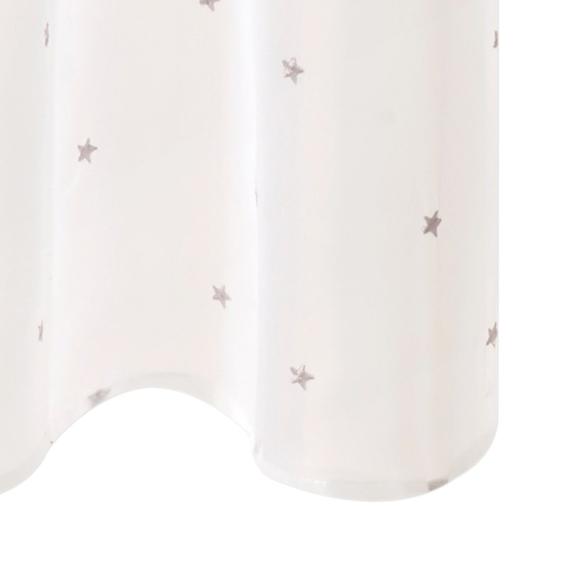Voilage VENUSIA coloris gris perle 140 x 240 cm