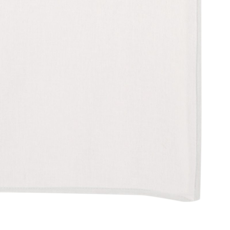 Vitrage PASTILLE coloris blanc 60 x 120 cm
