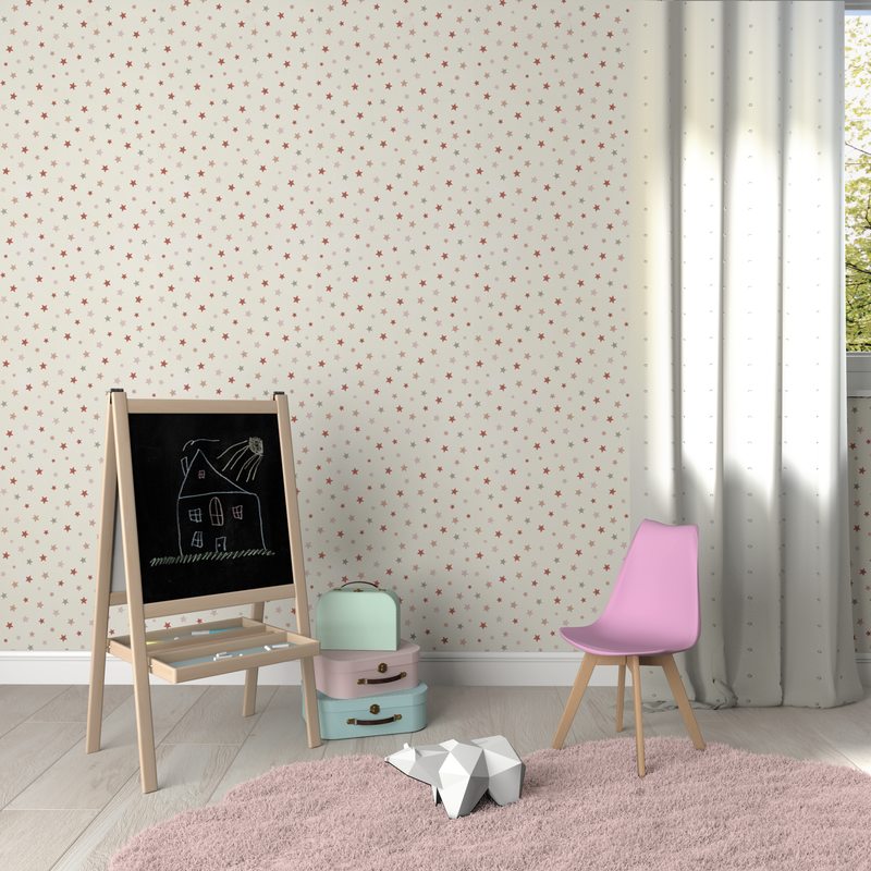 Chaise enfant NABIA coloris rose