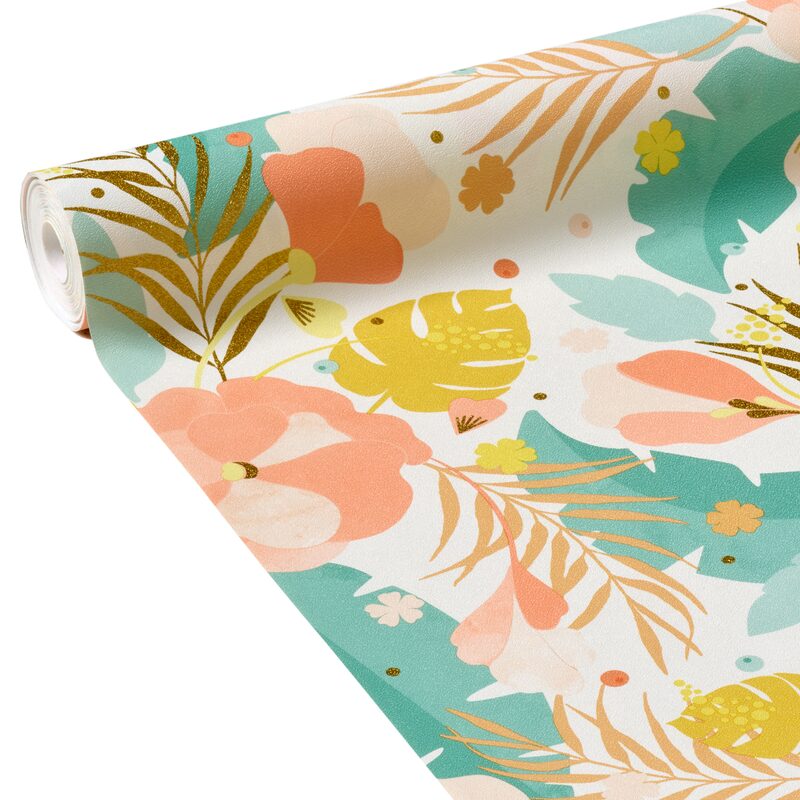 Papier peint intissé AURORE TROPICALE BY NYMPHEA'S FACTORY coloris multicolore
