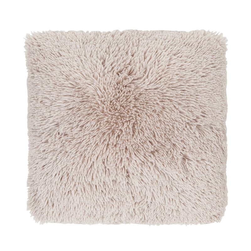 Coussin BODRUM coloris beige 45 x 45 cm