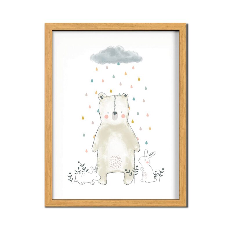Image encadrée ORSO 30 x 40 cm