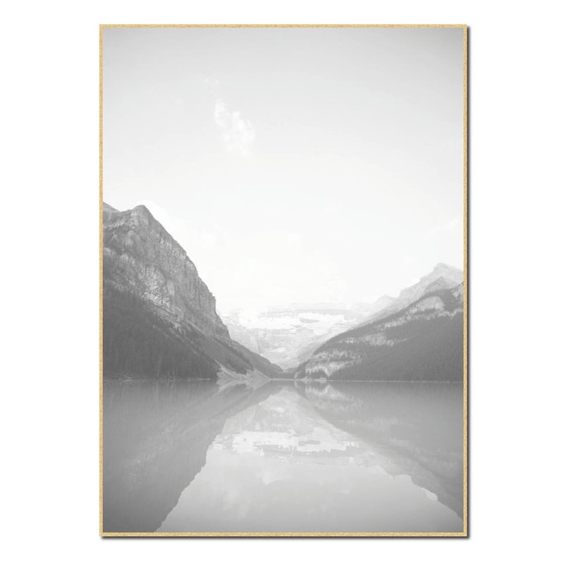Tableau LAC LOUISE 50 x 70 cm