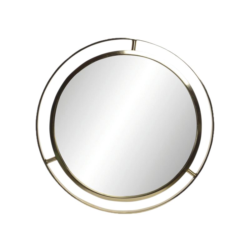 Miroir en métal DORALIS 61 x 61 cm