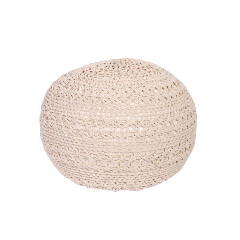 Pouf RANDY coloris beige