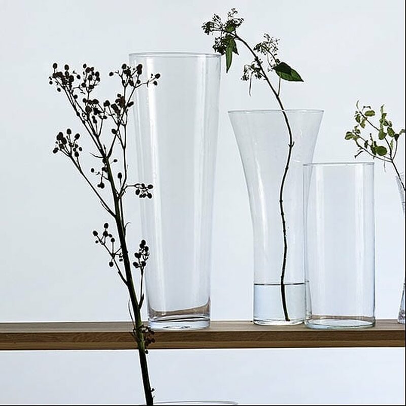 Vase CONIQUE coloris transparent