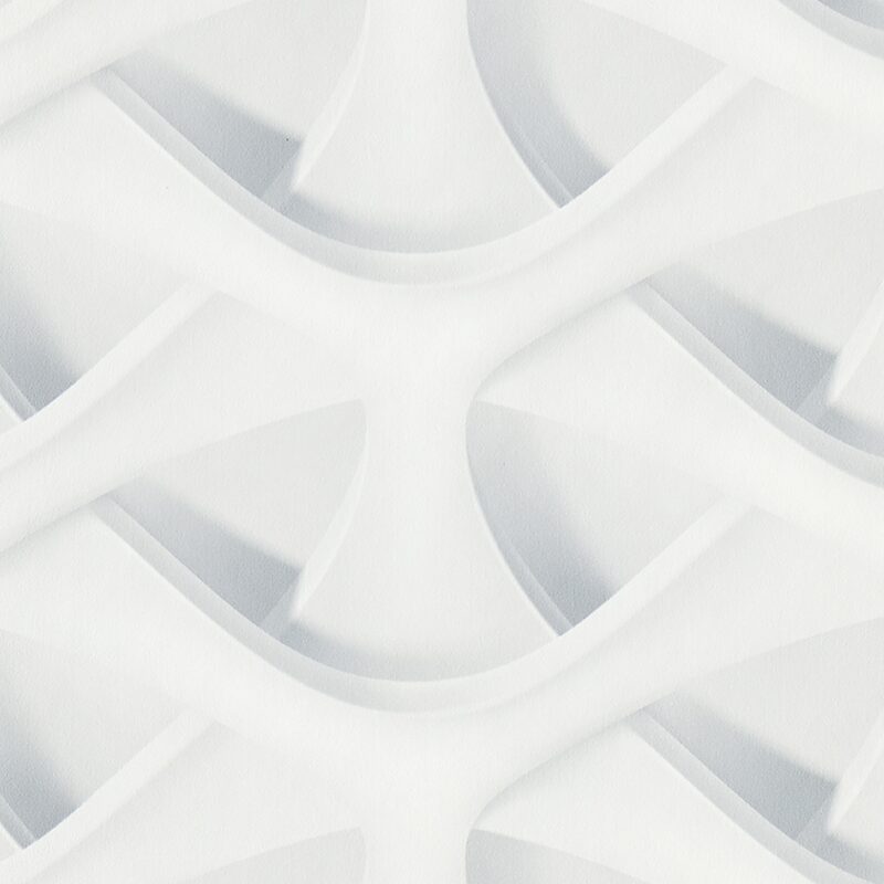 Papier peint intissé PLAYER ONE coloris blanc grisé