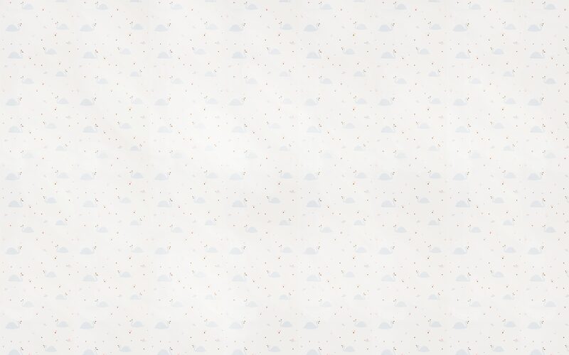 Papier peint intissé LE LAC DES CYGNES coloris blanc