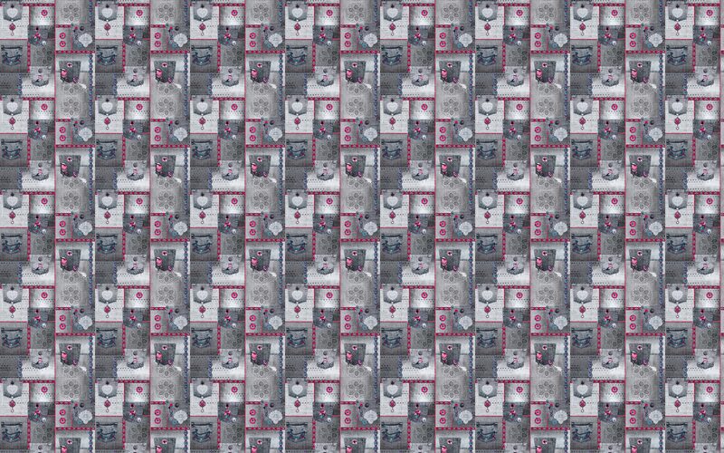 Papier peint BOYFRIEND coloris gris anthracite