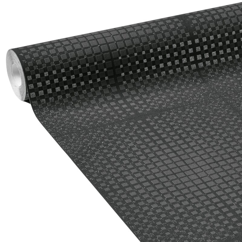 Papier peint intissé GLITTER coloris noir