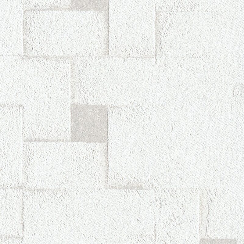 Papier peint intissé ARIANA coloris blanc