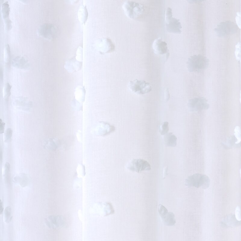 Voilage ELOISE coloris blanc 140 x 240 cm