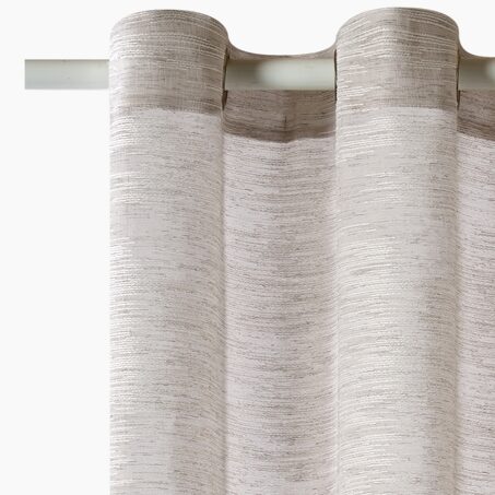 Voilage ETAN coloris beige 140 x 240 cm