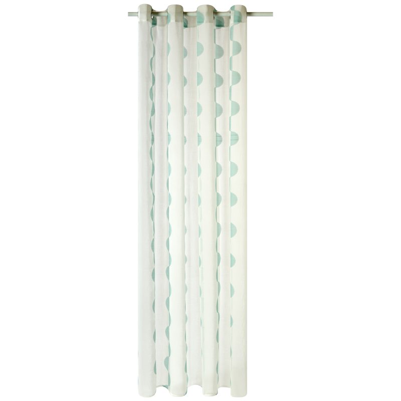 Voilage LUA coloris menthe 140 x 240 cm