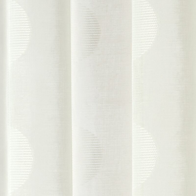 Voilage LUA coloris blanc 140 x 240 cm