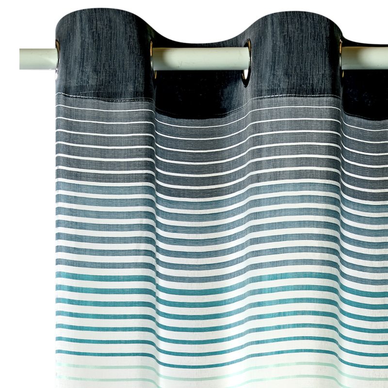 Voilage EOLE coloris aqua 140 x 240 cm