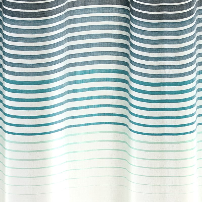 Voilage EOLE coloris aqua 140 x 240 cm