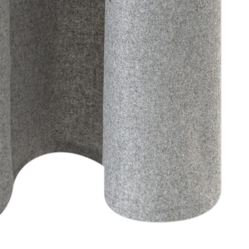 Rideau COUTURE coloris gris 140 x 260 cm