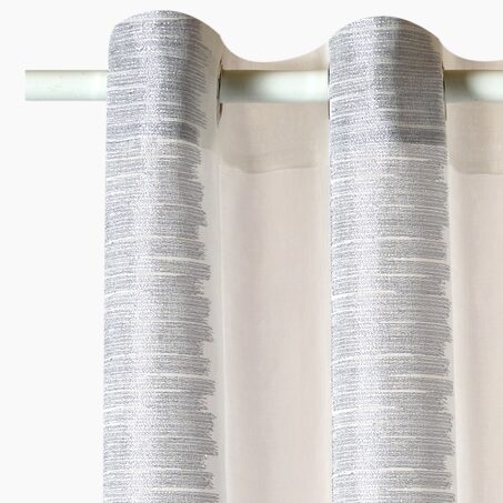 Voilage BLISS coloris blanc 140 x 240 cm