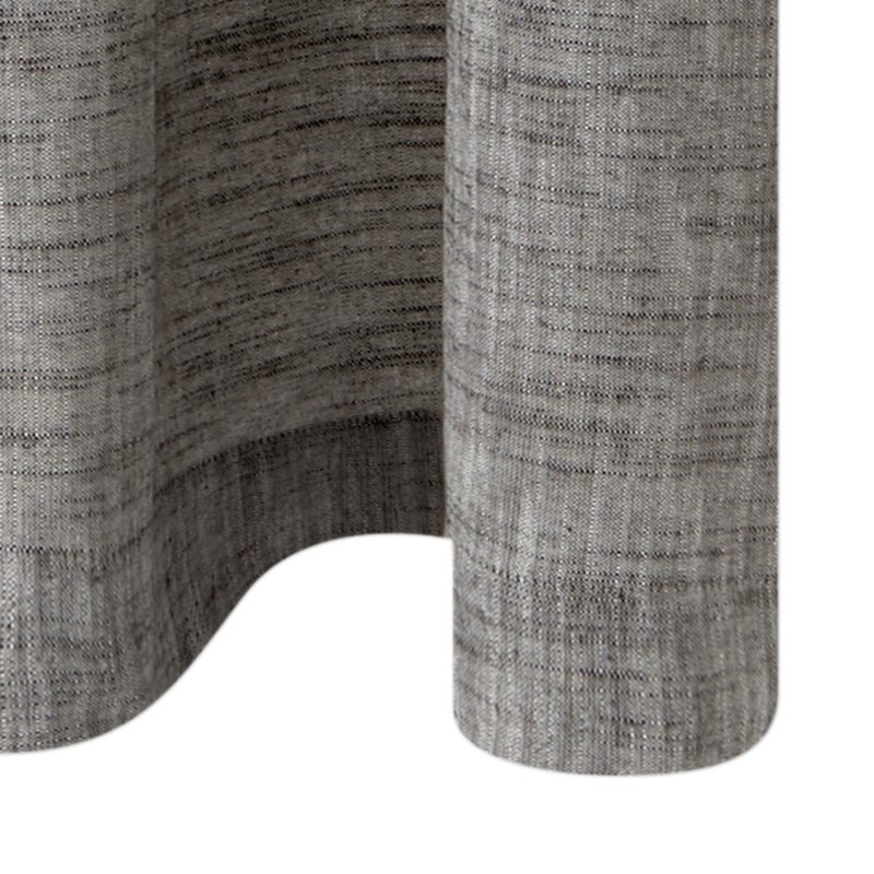 Rideau CHAMBRAY coloris brun 140 x 260 cm