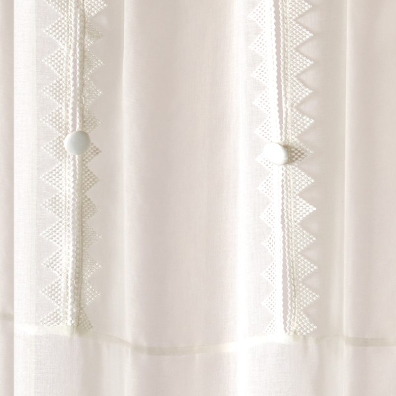 Voilage BIJOU coloris ivoire 140 x 240 cm