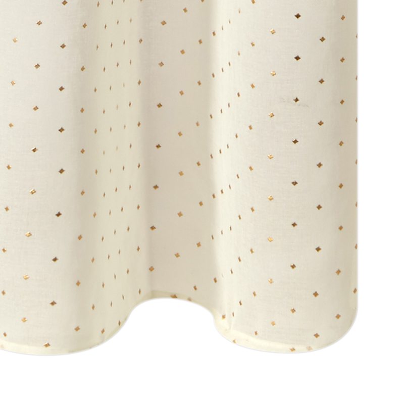 Voilage BRIO coloris or  140 x 240 cm