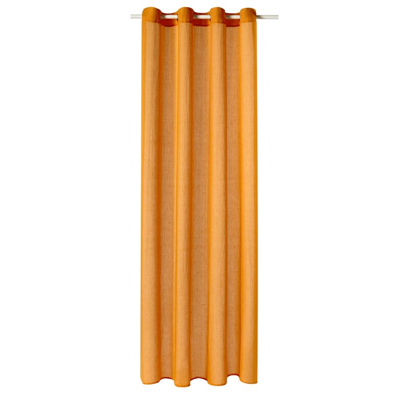 Voilage DIVO coloris safran 140 x 240 cm