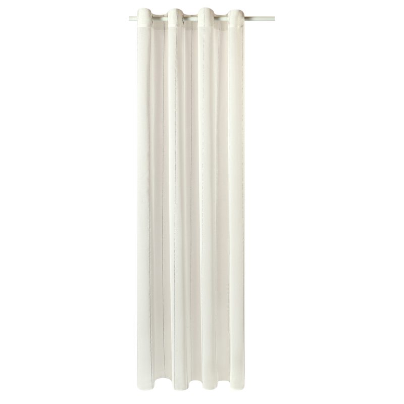 Voilage ELITE coloris argent 140 x 240 cm
