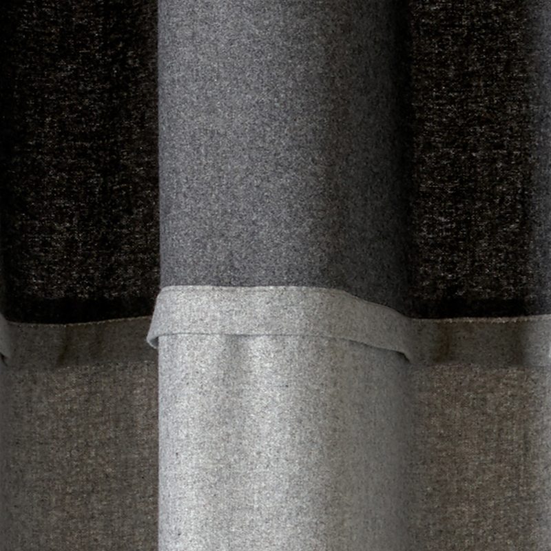 Rideau COUTURE coloris gris 140 x 260 cm