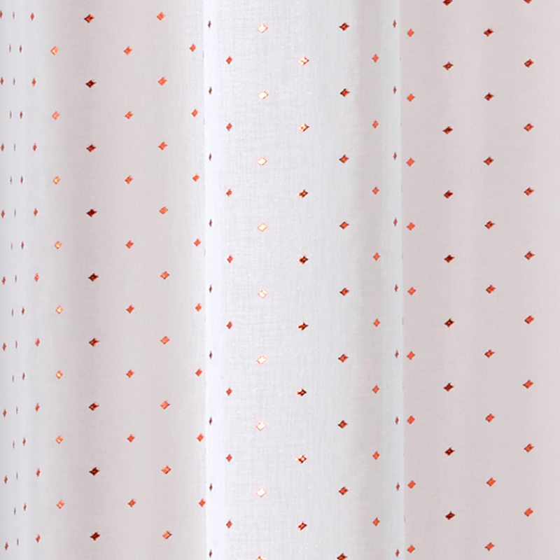 Voilage BRIO coloris cuivre 140 x 240 cm
