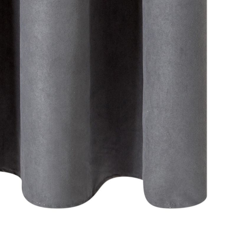 Rideau SOFTY coloris gris 140 x 260 cm