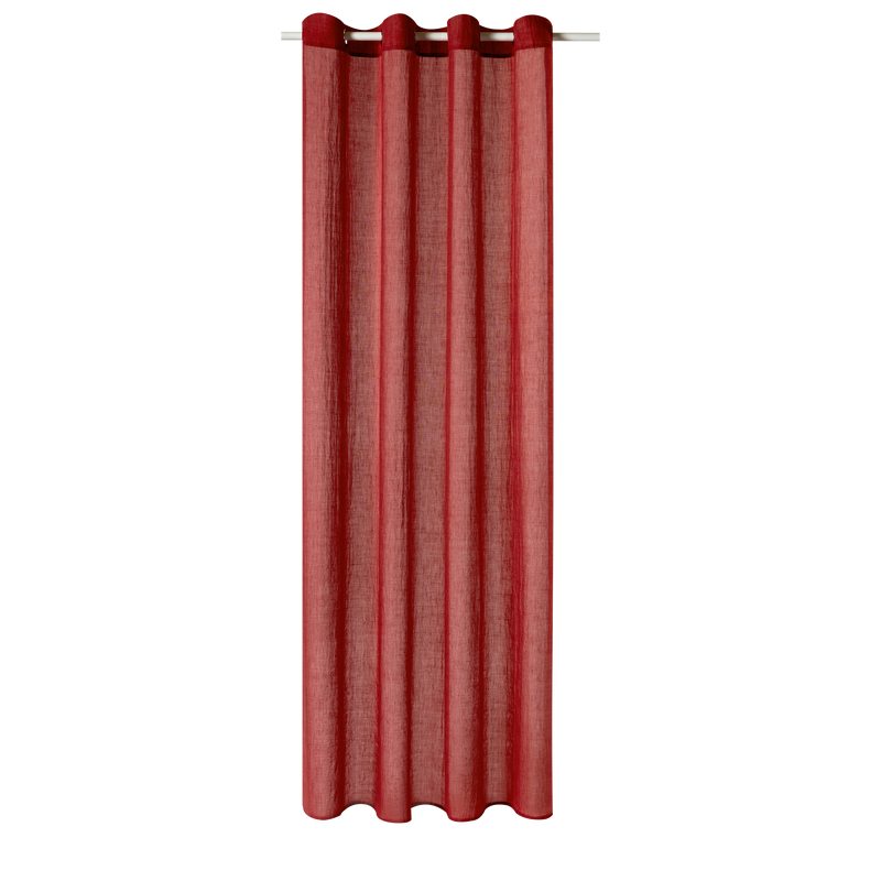 Voilage DIVO coloris lie de vin 140 x 240 cm