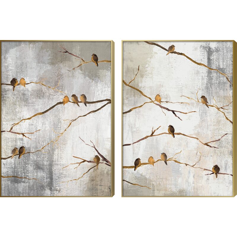 Diptyque BIRDS FLY 50 x 70 cm
