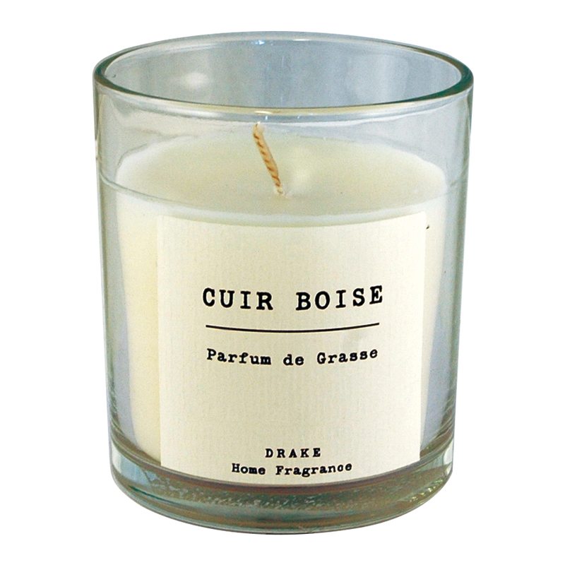 Bougie parfumée VINTAGE cuir boisé