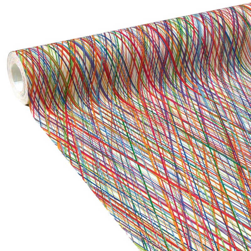 Papier peint intissé STICKS coloris multicolore