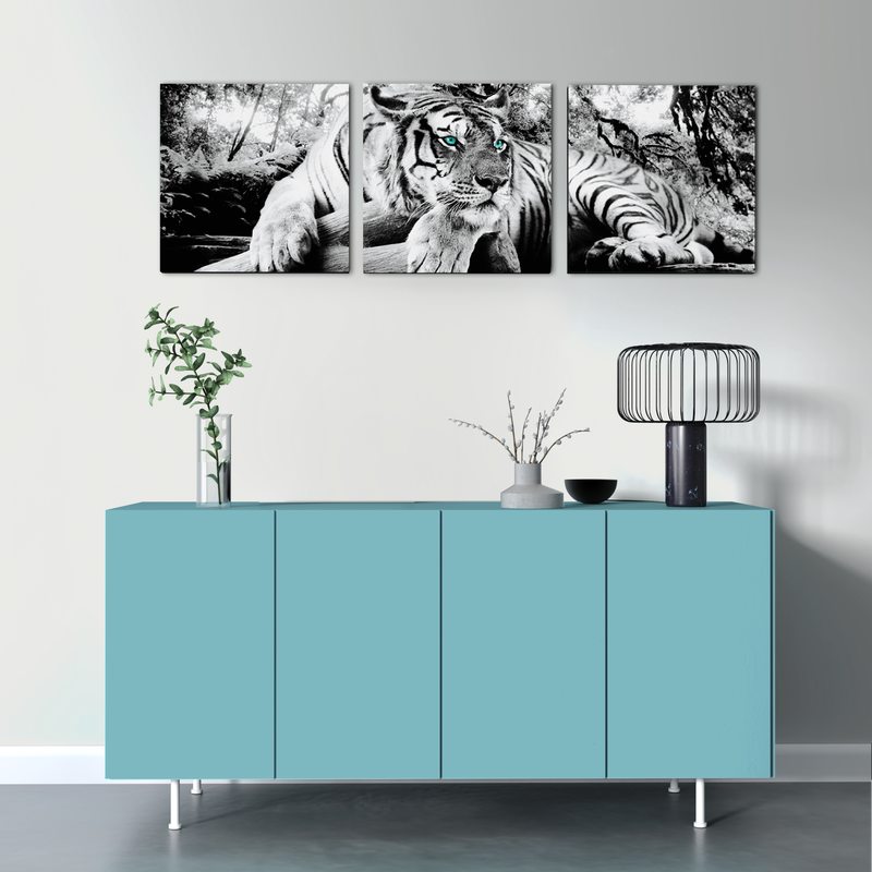 Triptyque TIGER 150 x 50 cm