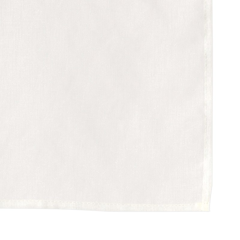 Vitrage BIJOU coloris ivoire 60 x 120 cm