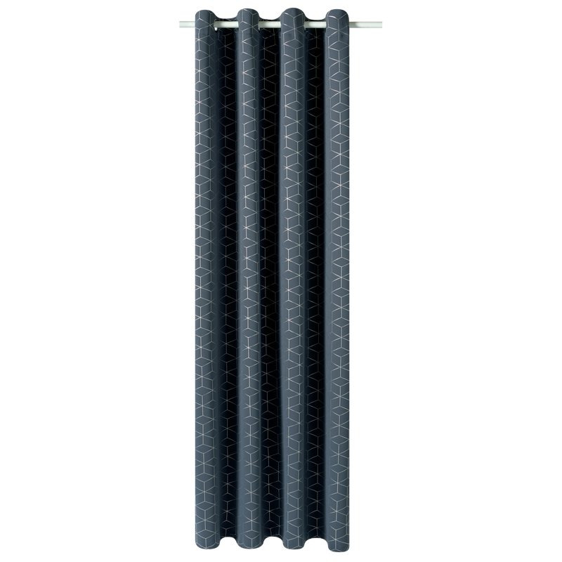 Rideau METALIA coloris anthracite 140 x 250 cm