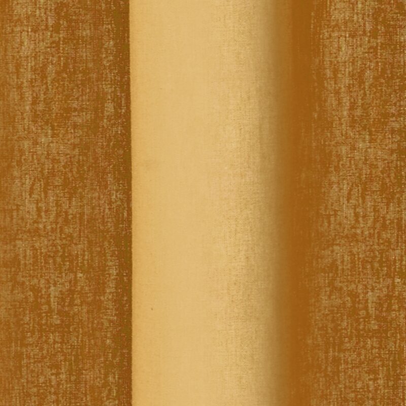 Rideau MARENGA coloris curry 140 x 250 cm