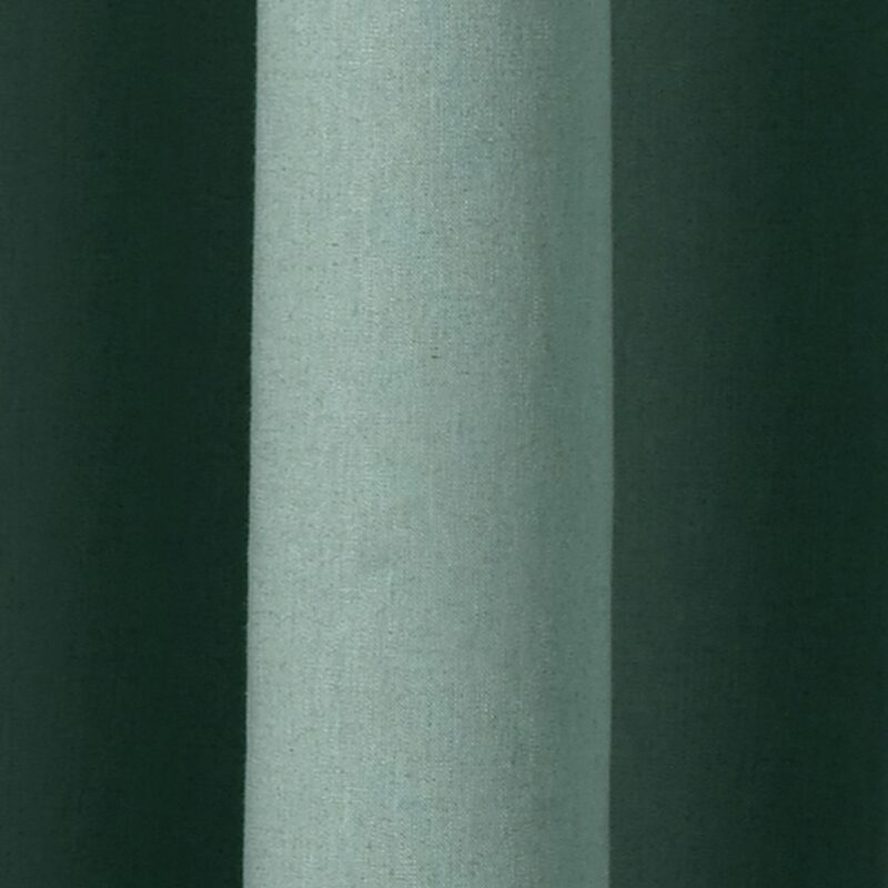 Rideau 100% occultant AMENA coloris aqua 140 x 250 cm