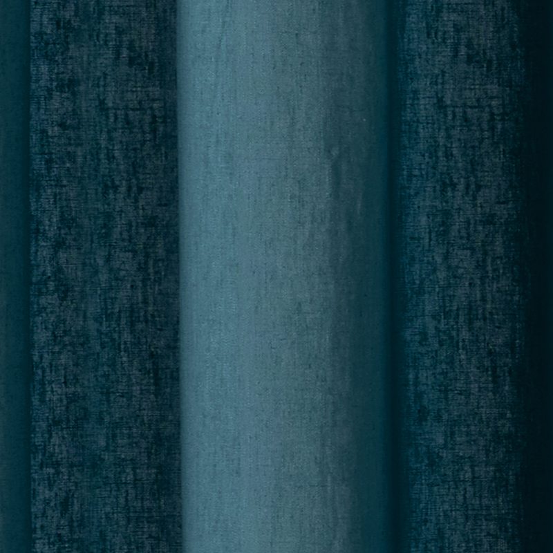 Rideau MARENGA coloris bleu pétrole 140 x 250 cm