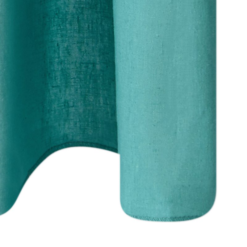 Rideau MARENGA coloris aqua 140 x 250 cm