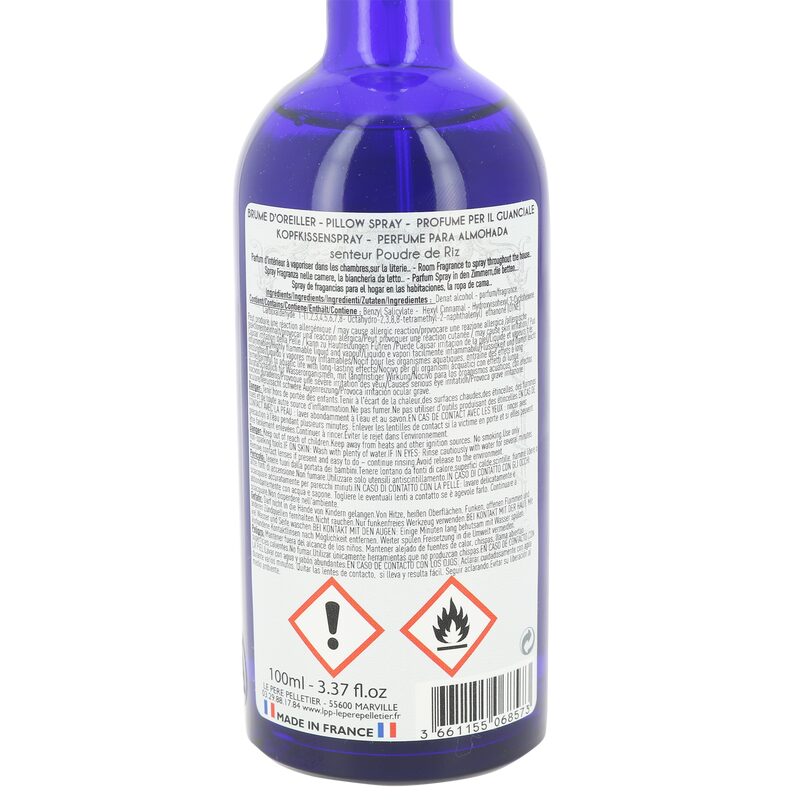 Brume oreiller COLLECTION BIEN-ETRE POUDRE DE RIZ poudre de riz
