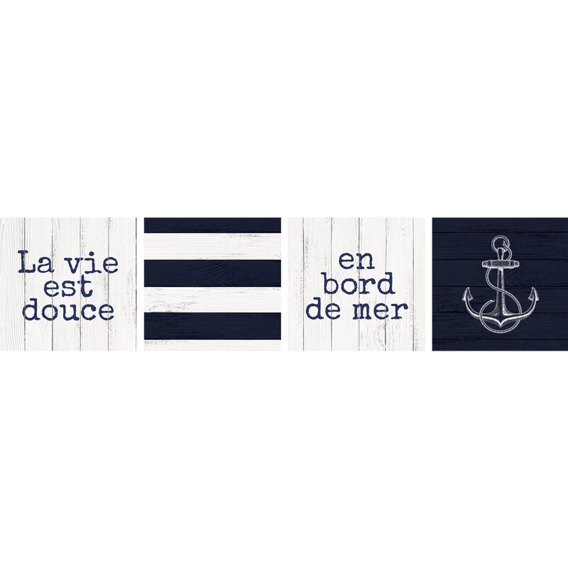 Set de toiles SEA BOARD 25 x 25 cm